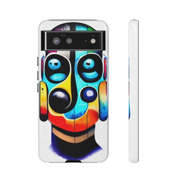 Rainbow Designs Robot On Tough Cases Custom Phone Cases For iPhone Google Pixel and Samsung Series - Image 71