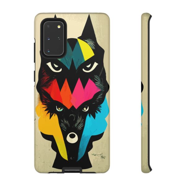 Rainbow Designs Wolf Head On Tough Cases Custom Phone Cases For iPhone Google Pixel and Samsung Series - Image 29