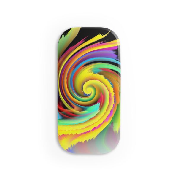 Rainbow Designs On Phone Click-On Grip For Custom Phone Case