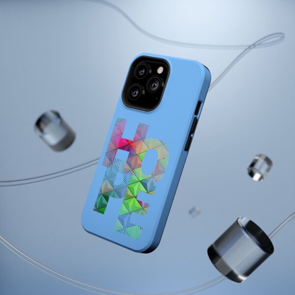 Rainbow Designs "HOPE" On Impact-Resistant Cases For Samsung and iPhone Light Blue - Image 18