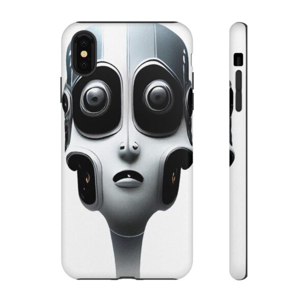 Rainbow Designs Robot On Tough Cases Custom Phone Cases For iPhone Google Pixel and Samsung Series. - Image 12