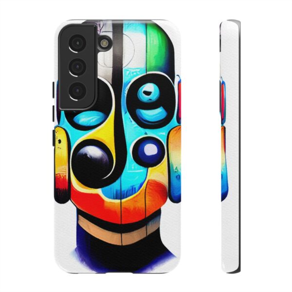 Rainbow Designs Robot On Tough Cases Custom Phone Cases For iPhone Google Pixel and Samsung Series - Image 83