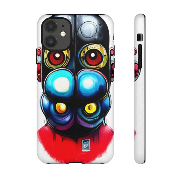 Rainbow Designs Robot On Tough Cases Custom Phone Cases For iPhone Google Pixel and Samsung Series - Image 20