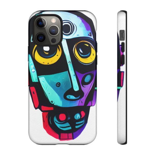 Rainbow Designs Robot On Tough Cases Custom Phone Cases For iPhone Google Pixel and Samsung Series - Image 35