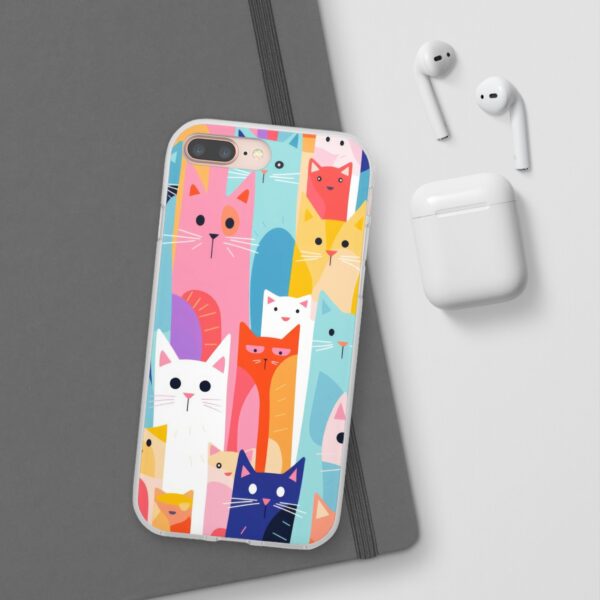 Cute Kitten Flexi Cases 3 For iPhone and Samsung - Image 93