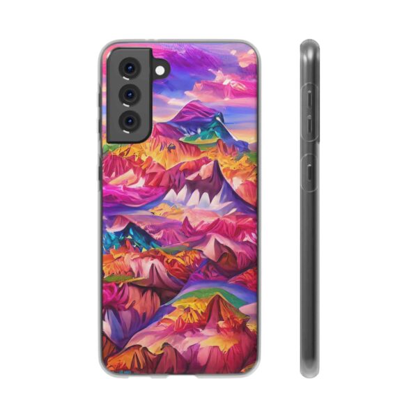 Rainbow Designs Colorful Nature  On Flexi Cases Custom Phone Cases For iPhone and Samsung Series - Image 168