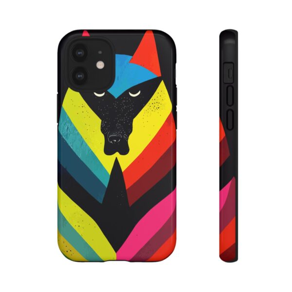 Rainbow Designs Wolf Head On Tough Cases Custom Phone Cases For iPhone Google Pixel and Samsung Series. - Image 31