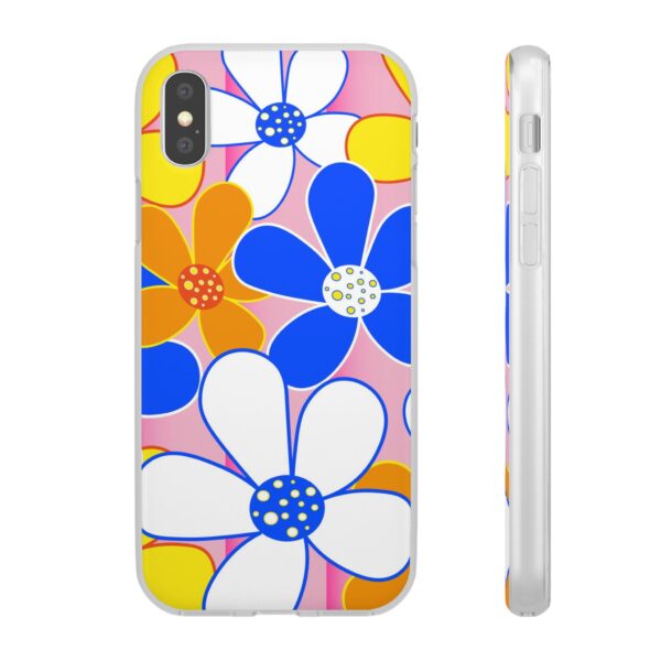 Cartoon Flowers Flexi Cases For iPhone and Samsung - Image 99