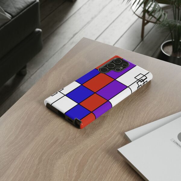 Rainbow Designs Mondrian Art On Tough Cases Custom Phone Cases For iPhone Google Pixel and Samsung Series - Image 92