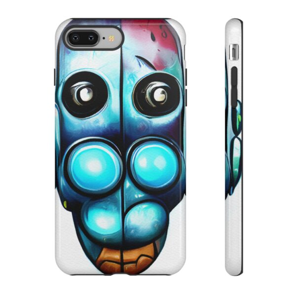 Rainbow Designs Robot On Tough Cases Custom Phone Cases For iPhone Google Pixel and Samsung Series - Image 3