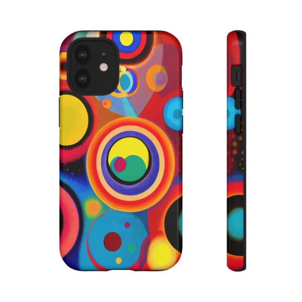 Rainbow Designs Circles in Circles On Tough Cases Custom Phone Cases For iPhone Google Pixel and Samsung Series - Image 31