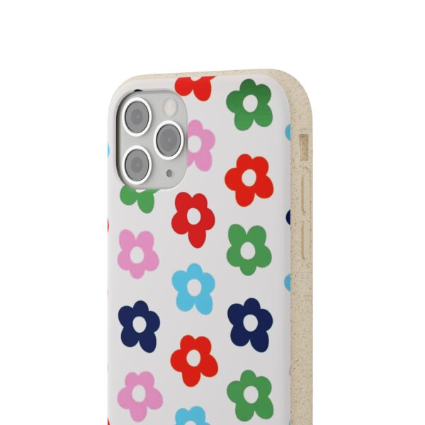 Modern Flower Pattern Biodegradable Cases 🌿🌼 For iPhone and Samsung! 📱🌿 - Image 3