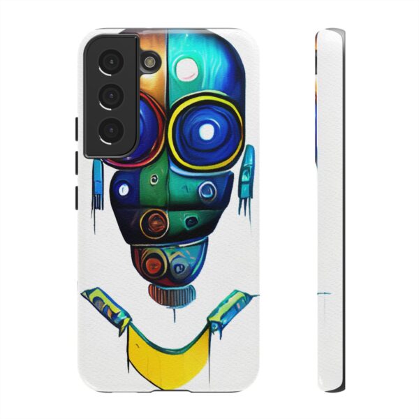 Rainbow Designs Robot On Tough Cases Custom Phone Cases For iPhone Google Pixel and Samsung Series - Image 59