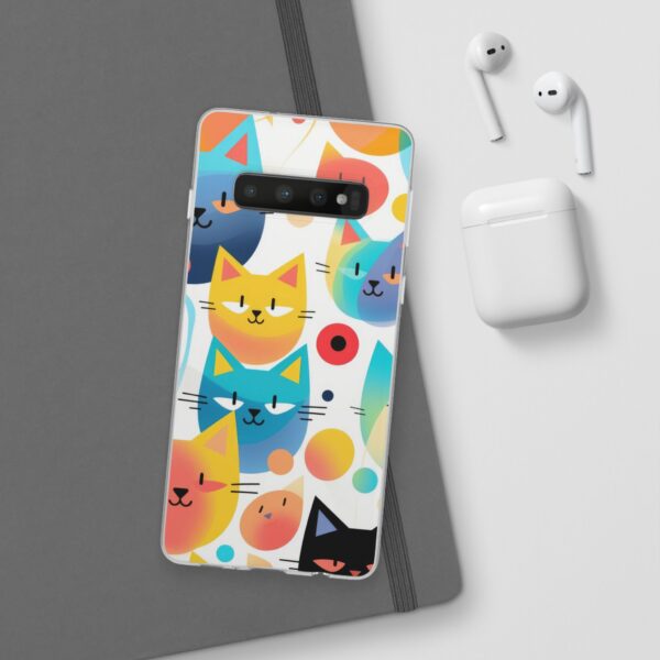 Funny Cat Flexi Cases For iPhone and Samsung - Image 27