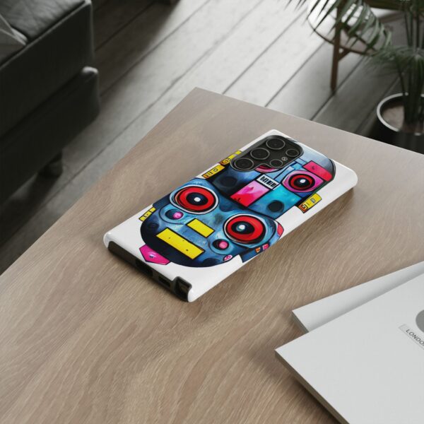 Rainbow Designs Robot On Tough Cases Custom Phone Cases For iPhone Google Pixel and Samsung Series - Image 92