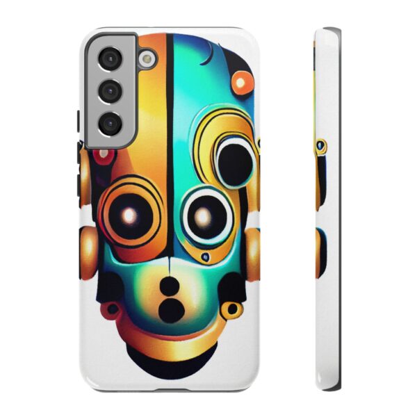 Rainbow Designs Robot On Tough Cases Custom Phone Cases For iPhone Google Pixel and Samsung Series - Image 87