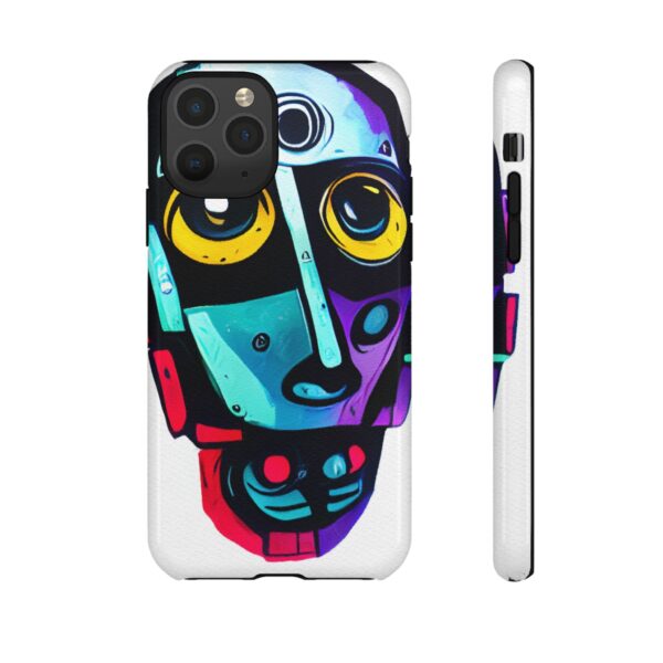 Rainbow Designs Robot On Tough Cases Custom Phone Cases For iPhone Google Pixel and Samsung Series - Image 21