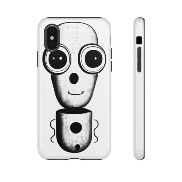 Rainbow Designs Robot On Tough Cases Custom Phone Cases For iPhone Google Pixel and Samsung Series - Image 9