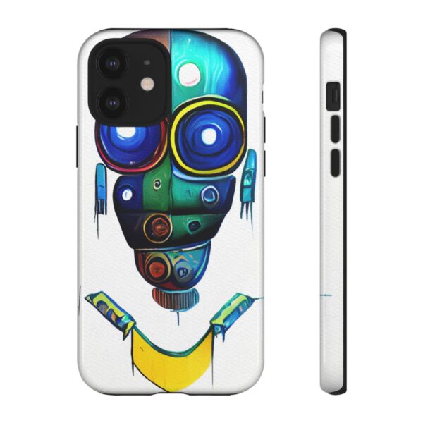 Rainbow Designs Robot On Tough Cases Custom Phone Cases For iPhone Google Pixel and Samsung Series - Image 9