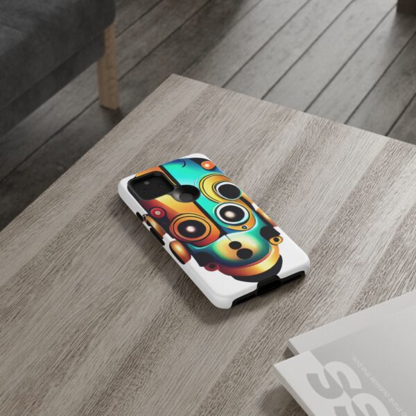 Rainbow Designs Robot On Tough Cases Custom Phone Cases For iPhone Google Pixel and Samsung Series - Image 70