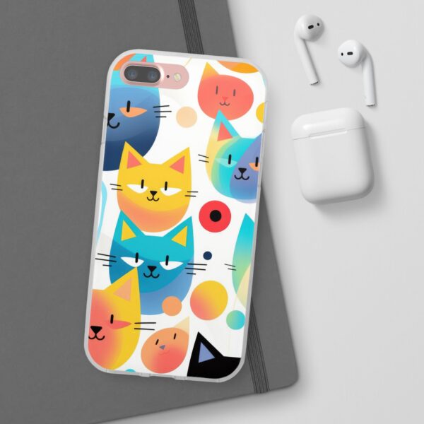 Funny Cat Flexi Cases For iPhone and Samsung - Image 85