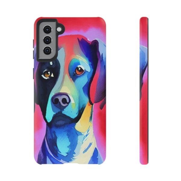 Rainbow Designs Dog Portrait On Tough Cases Custom Phone Cases For iPhone Google Pixel and Samsung Series - Image 61