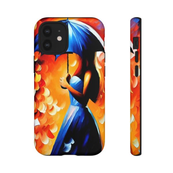 Rainbow Designs Woman With Umbrella On Tough Cases Custom Phone Case For iPhone and Samsung Series - Image 32