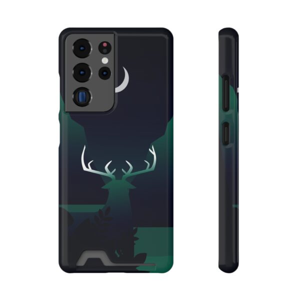 Rainbow Designs Deer On Phone Case With Card Holder Custom Phone Case For iPhone and Samsung - Image 89