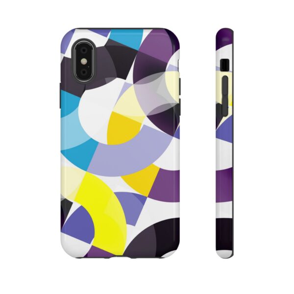 Rainbow Designs Rings On Tough Cases Custom Phone Cases For iPhone Google Pixel and Samsung Series - Image 5