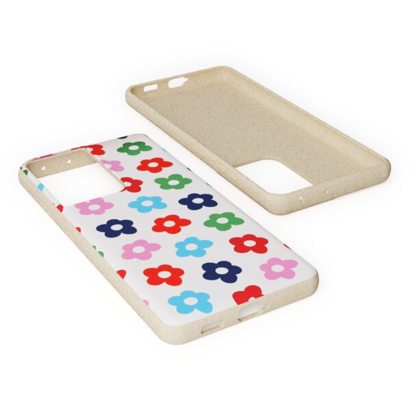 Modern Flower Pattern Biodegradable Cases 🌿🌼 For iPhone and Samsung! 📱🌿 - Image 124