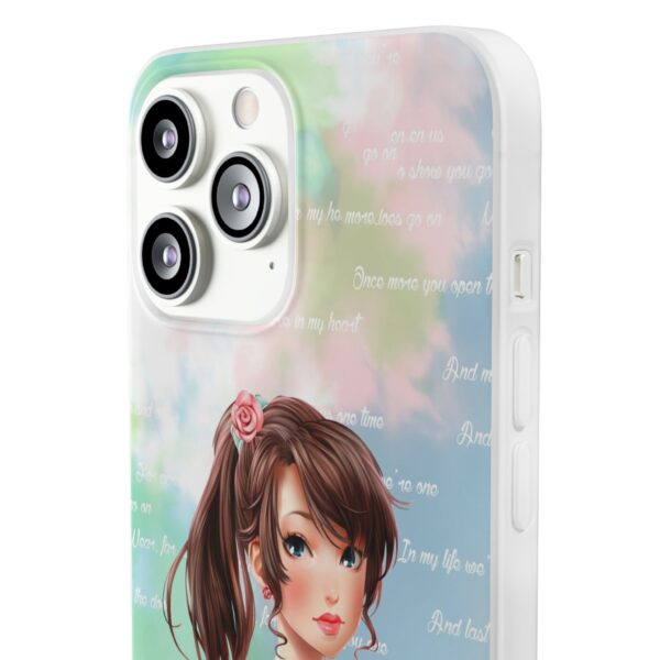 Girl With Flowers Flexi Cases for Samsung and iPhone - Image 137