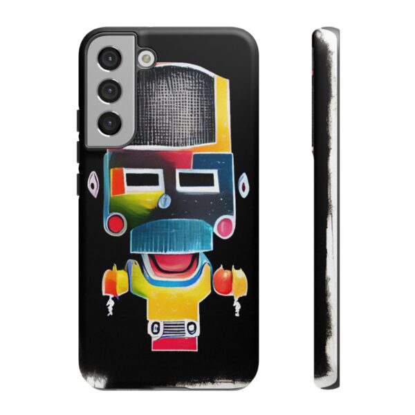 Rainbow Designs Robot On Tough Cases Custom Phone Cases For iPhone Google Pixel and Samsung Series - Image 89