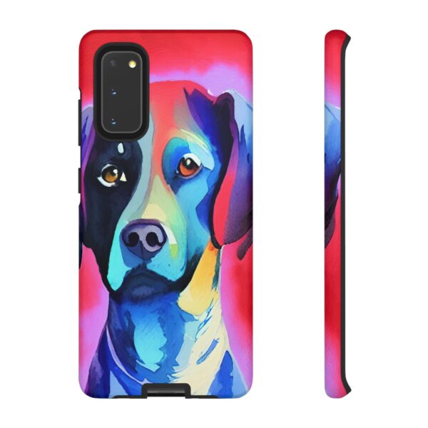 Rainbow Designs Dog Portrait On Tough Cases Custom Phone Cases For iPhone Google Pixel and Samsung Series - Image 26