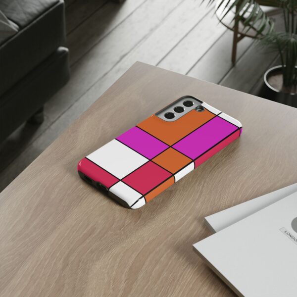 Rainbow Designs Mondrian Art On Tough Cases Custom Phone Cases For iPhone Google Pixel and Samsung Series - Image 88