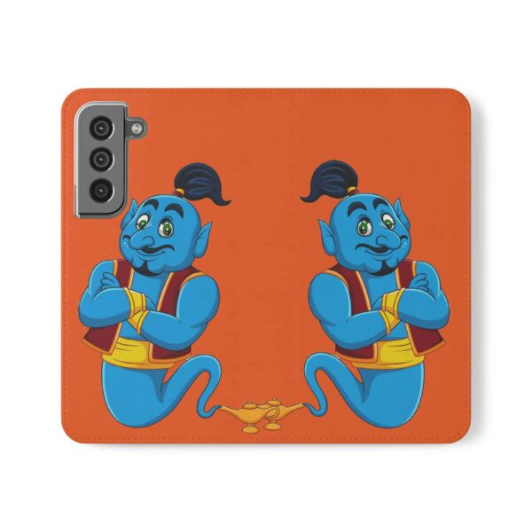 Rainbow Design Genie Of The Lamp On Flip Cases Custom Phone Cases For iPhone and Samsung Series