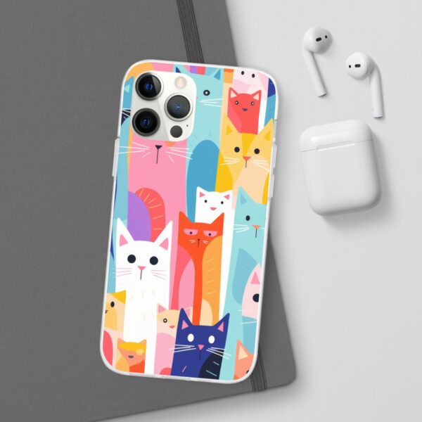 Cute Kitten Flexi Cases 3 For iPhone and Samsung - Image 51