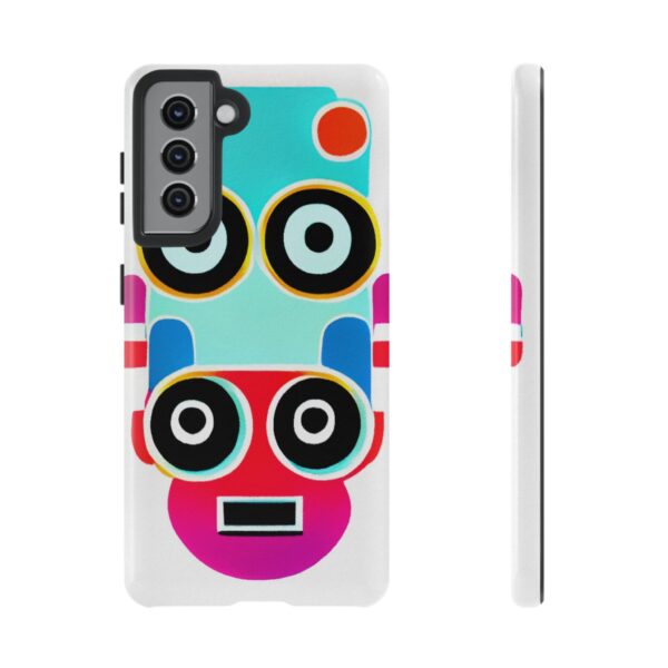 Rainbow Designs Robot On Tough Cases Custom Phone Cases For iPhone Google Pixel and Samsung Series - Image 55