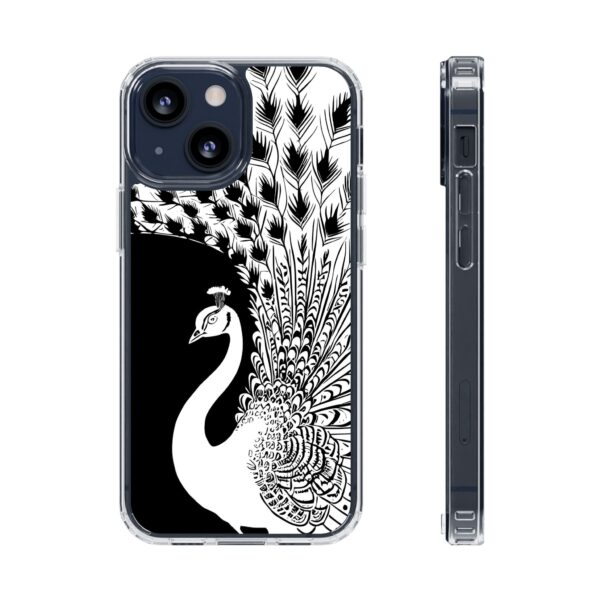 Peacock Clear Cases For iPhone and Samsung - Image 4