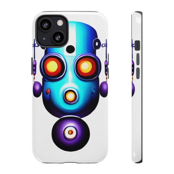 Rainbow Designs Robot On Tough Cases Custom Phone Cases For iPhone Google Pixel and Samsung Series - Image 39