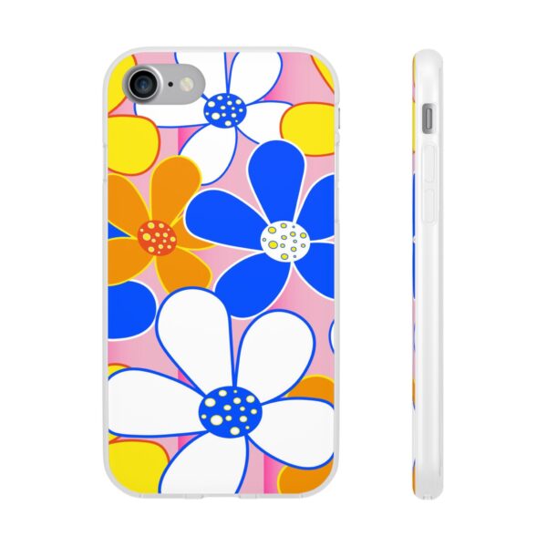 Cartoon Flowers Flexi Cases For iPhone and Samsung - Image 10