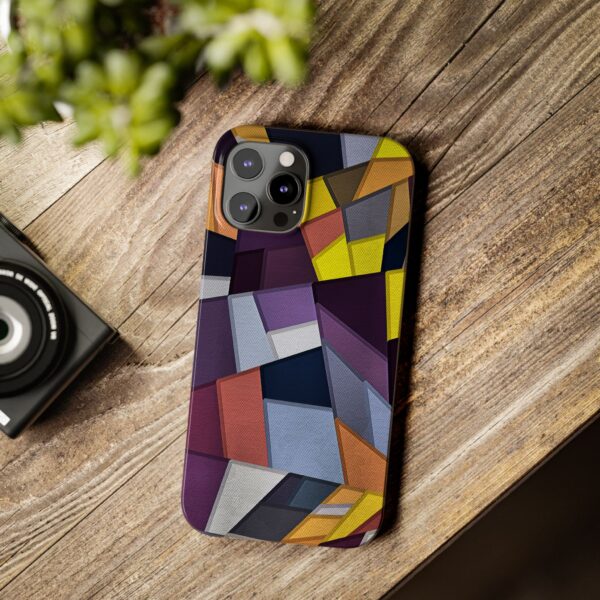 Rainbow Designs Multicolot Polygon On Slim Phone Cases Case-Mate Custom Phone Cases For iPhone and Samsung Series - Image 49