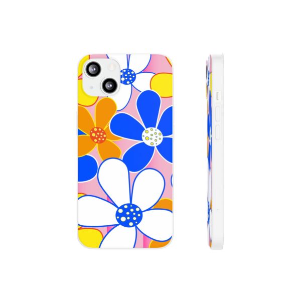 Cartoon Flowers Flexi Cases For iPhone and Samsung - Image 151