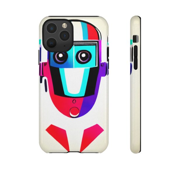 Rainbow Designs Robot On Tough Cases Custom Phone Cases For iPhone Google Pixel and Samsung Series - Image 21