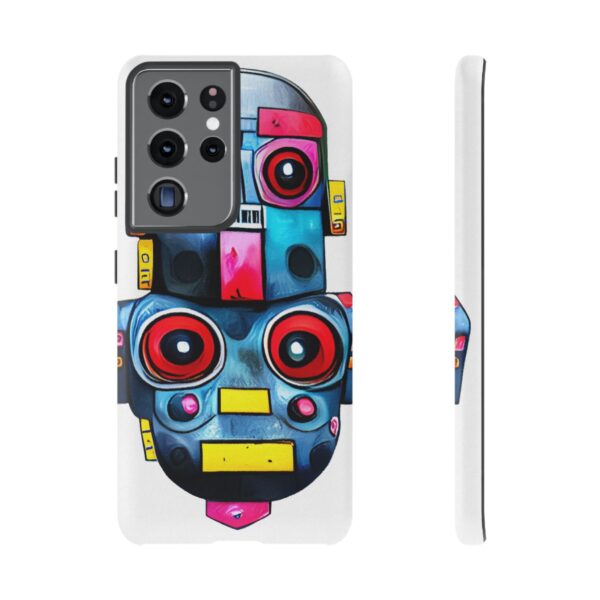 Rainbow Designs Robot On Tough Cases Custom Phone Cases For iPhone Google Pixel and Samsung Series - Image 65