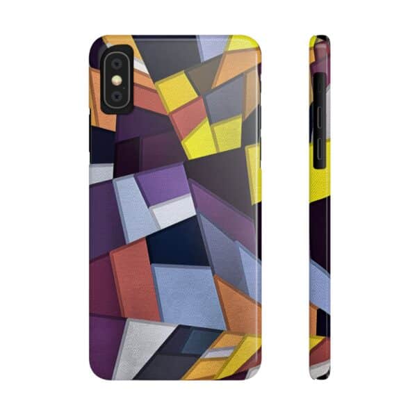 Rainbow Designs Multicolot Polygon On Slim Phone Cases Case-Mate Custom Phone Cases For iPhone and Samsung Series - Image 7