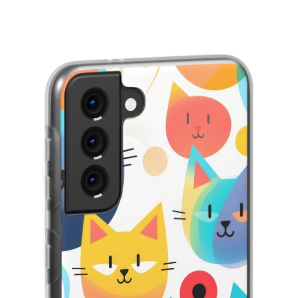 Funny Cat Flexi Cases For iPhone and Samsung - Image 169