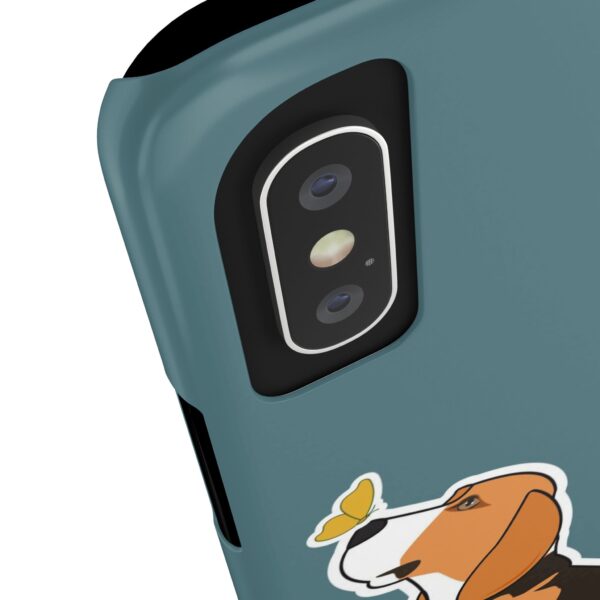 Rainbow Designs Cute Beagle Dog On Slim Phone Cases Case-Mate Custom Phone Cases For iPhone and Samsung Series - Image 4