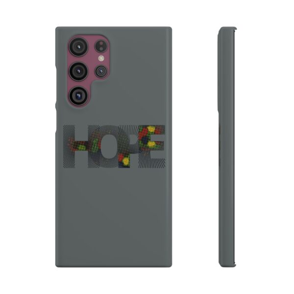 Rainbow Designs "HOPE" On Snap Cases For iPhone  and Samsung - Image 132