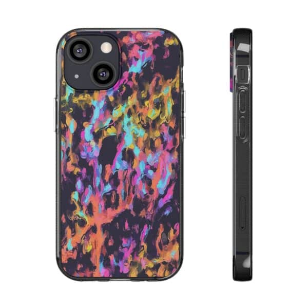 Camouflage Clear Silicone Phone Case Custom Phone Case For iPhone Models - Image 3