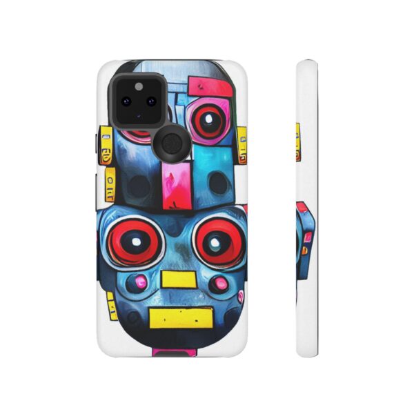 Rainbow Designs Robot On Tough Cases Custom Phone Cases For iPhone Google Pixel and Samsung Series - Image 69